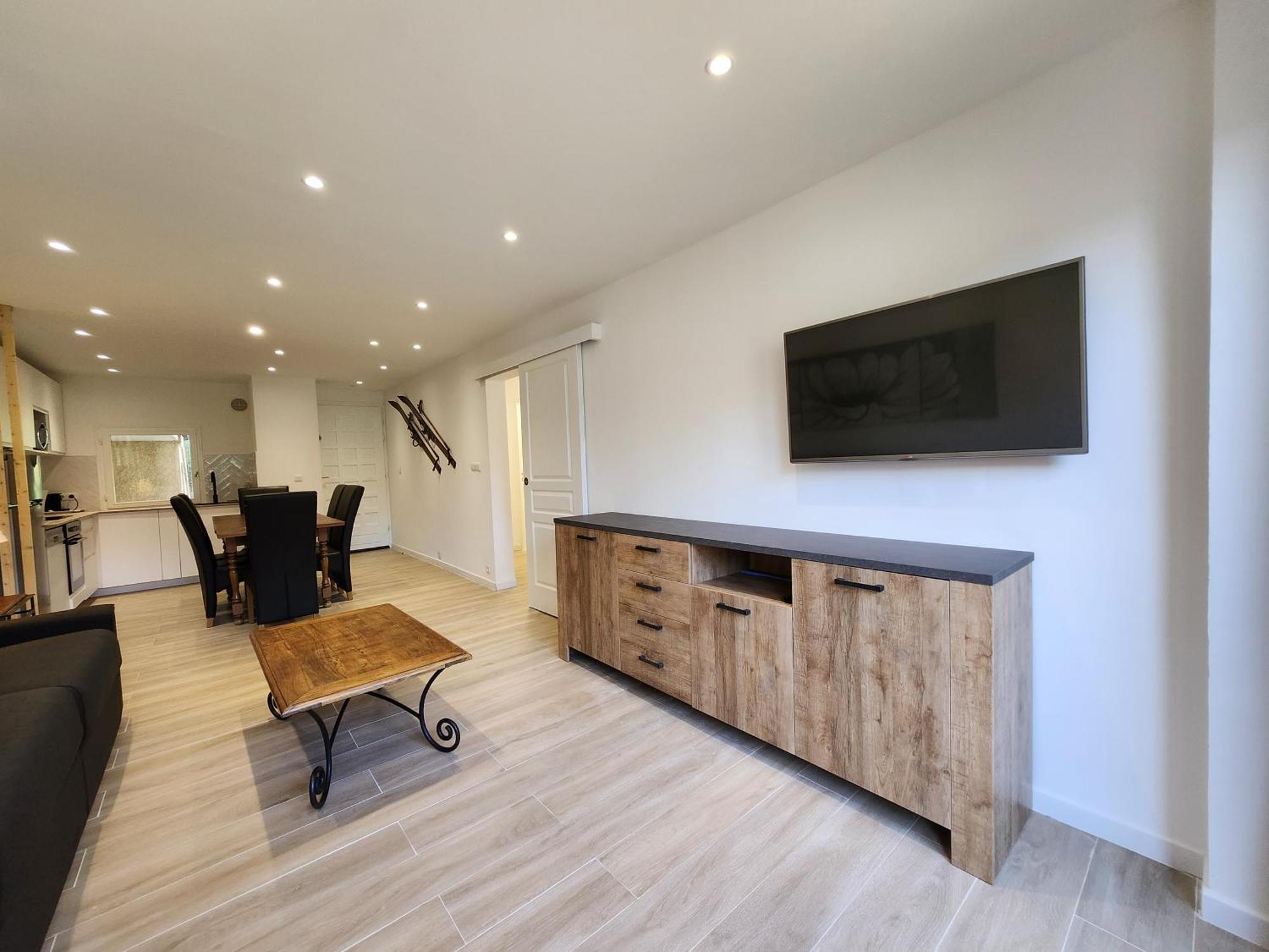 Appartement T3 Avec Jardin Proche Village Saint-Bonnet-en-Champsaur Esterno foto